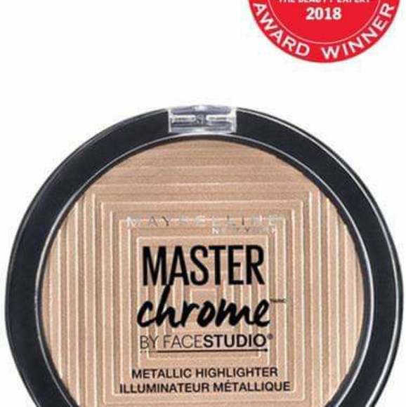 *NWT* Maybelline Master Chrome Metallic Highlighter Powder in Molten Gold - Picture 1 of 5